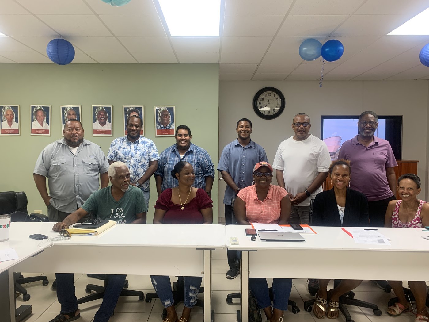 Executive members of the National Kriol Council of Belize